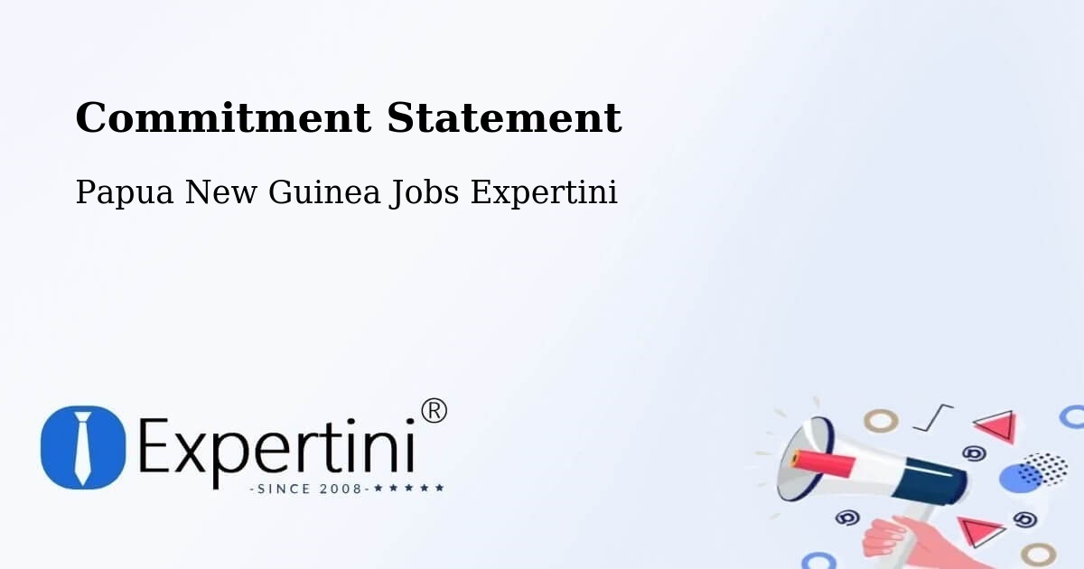 Corporate Commitment – Kimbe - Papua New Guinea Jobs Expertini