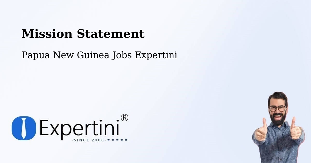 Corporate Mission – Kimbe - Papua New Guinea Jobs Expertini